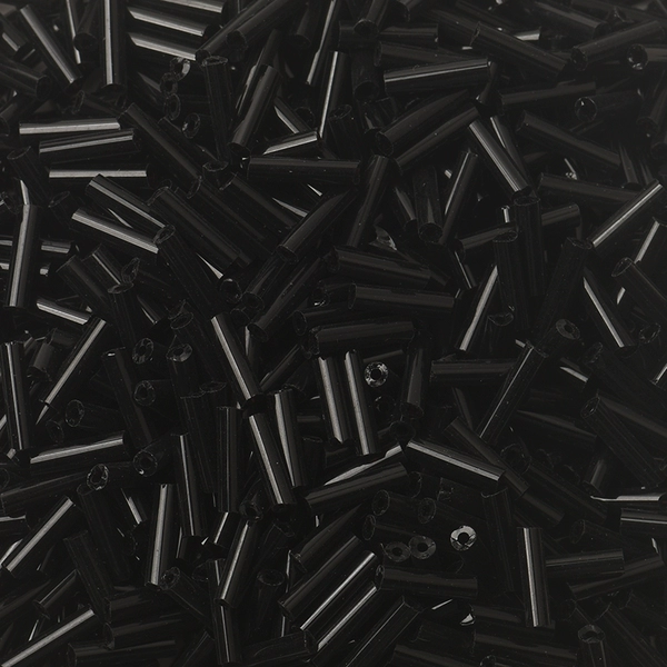 Λ￠▰℗◘┭♢☨About 10MM tube beads 10g, about 90 pieces black☨❋❋