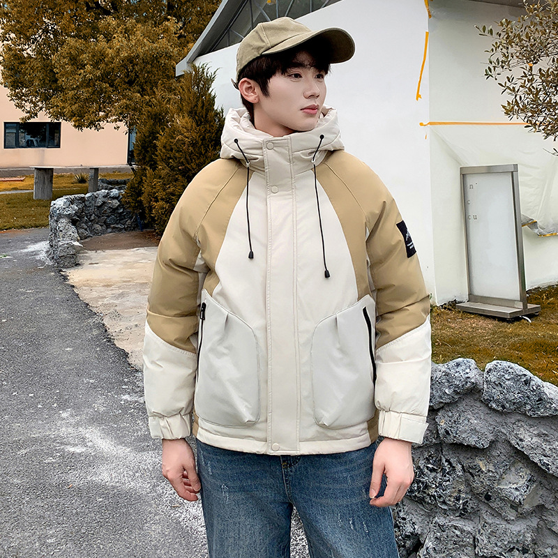 2024 nuevo abrigo de algodón para hombres y mujeres pareja de invierno cortos herramientas al aire libre chaqueta de asalto chaqueta de algodón chaqueta de frío