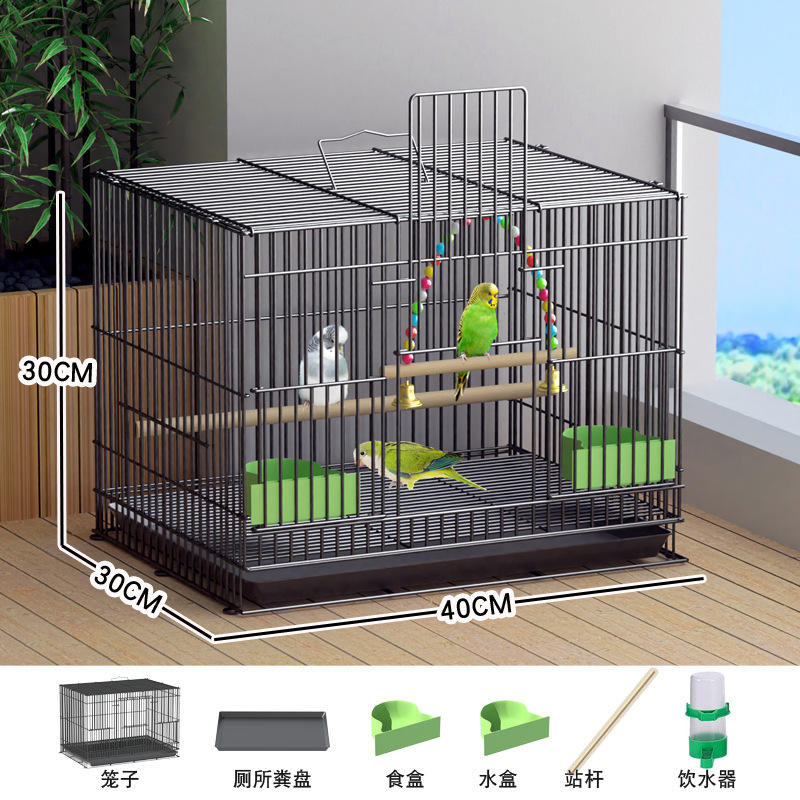 鸟笼子家用超大号鹦鹉八哥虎皮玄凤金属笼玄风鹧鸪鸽子芦丁鸡兔笼|undefined