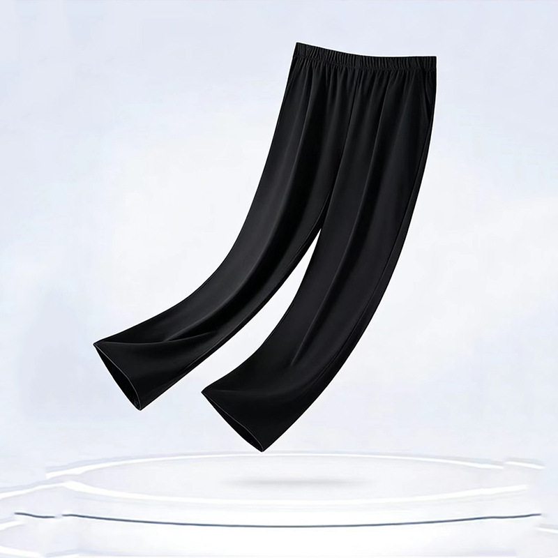 Ruimvallende, zeer elastische shorts voor heren met vijf punten, comfortabel, ademend en huidvriendelijk, geschikt om in te slapen en als bovenkleding. Eenvoudig, dun model voor thuis loungen._voghion.com