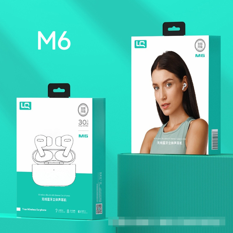 Binaural Bluetooth Headset for Huawei Xiaomi vivo Apple OPPO Plus Glory Mobile Bluetooth Headset