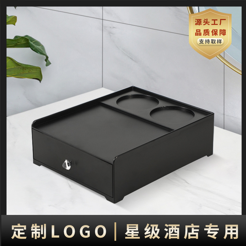Caja de consumo de ABS de hotel de cinco estrellas, caja de almacenamiento de cepillo de dientes, caja de artículos de tocador, caja de almacenamiento de aparatos dentales de hotel