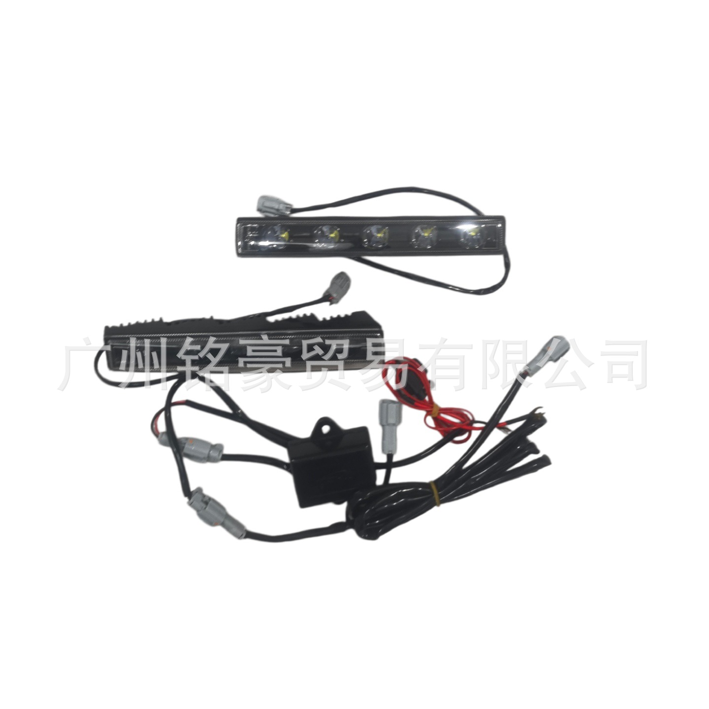 Suitable for Mercedes-Benz G-Class g500g63g350g400g55 modified headlight frame, blackened LED daytime running lights