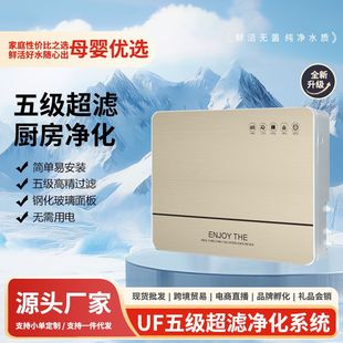 Water Purifier Household Direct Drinking Water Cleaning Machine Kitchen Five-stage Ultrafiltration Water Purifier Water Dispenser Kitchen Pre-filter