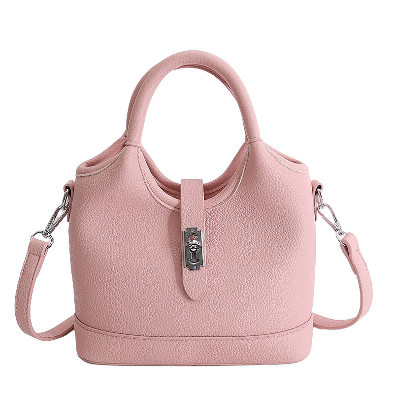 Bolsa de cubo portátil simple de alto valor de cara para mujeres 2026 venta caliente nueva sensación de alto nivel de moda exquisita bolsa de mochila image 15