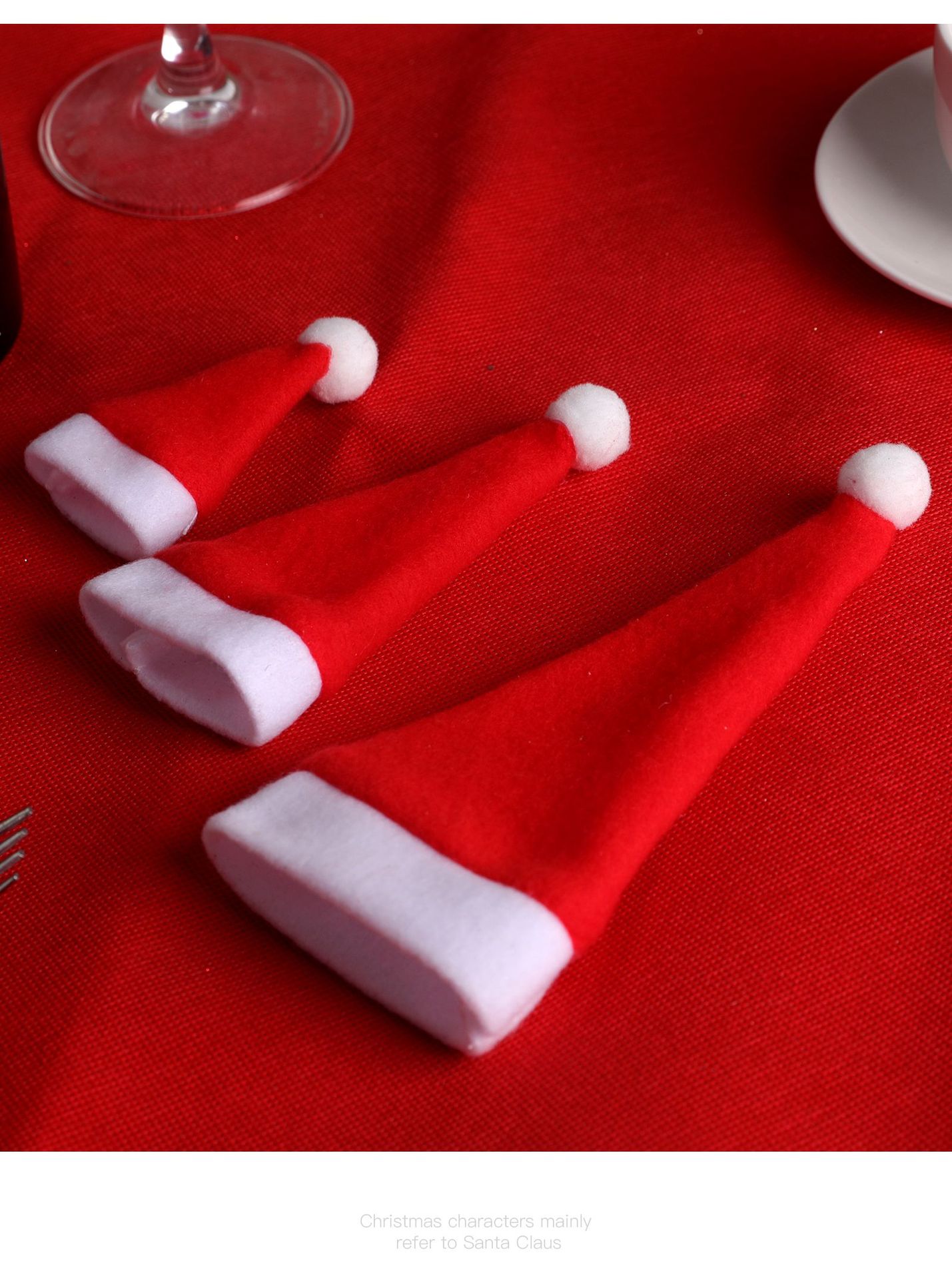 10g Weight cutlery bag Event & Party Supplies Party Occasion Christmas Festival Fashion Style Christmas Fashion Party Cutlery Bag
