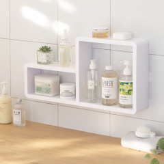浴室置物架洗手間牆壁掛架衛生間擱板收納層板防水多層組合整理架