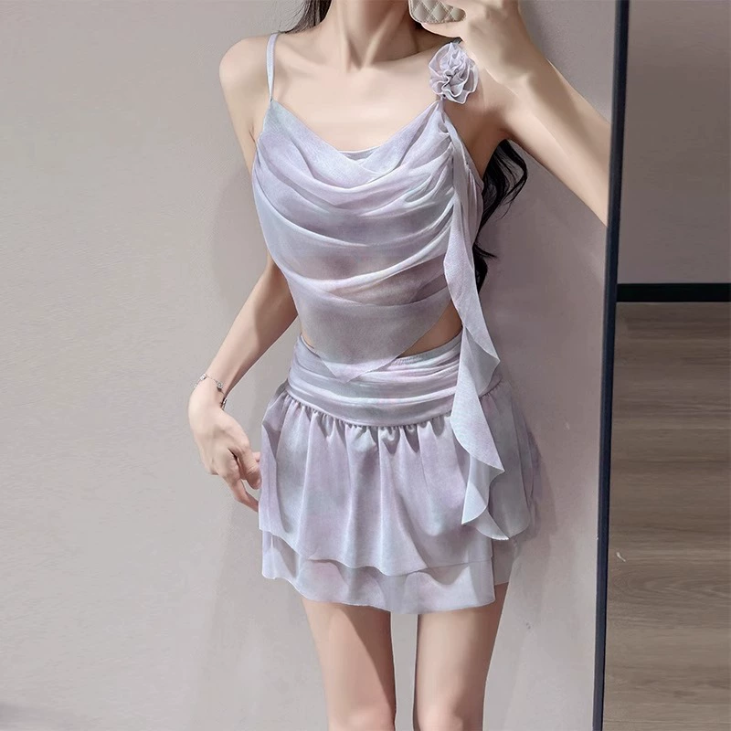 Brand summer cute supporting sexy split swimwear, lifting effect