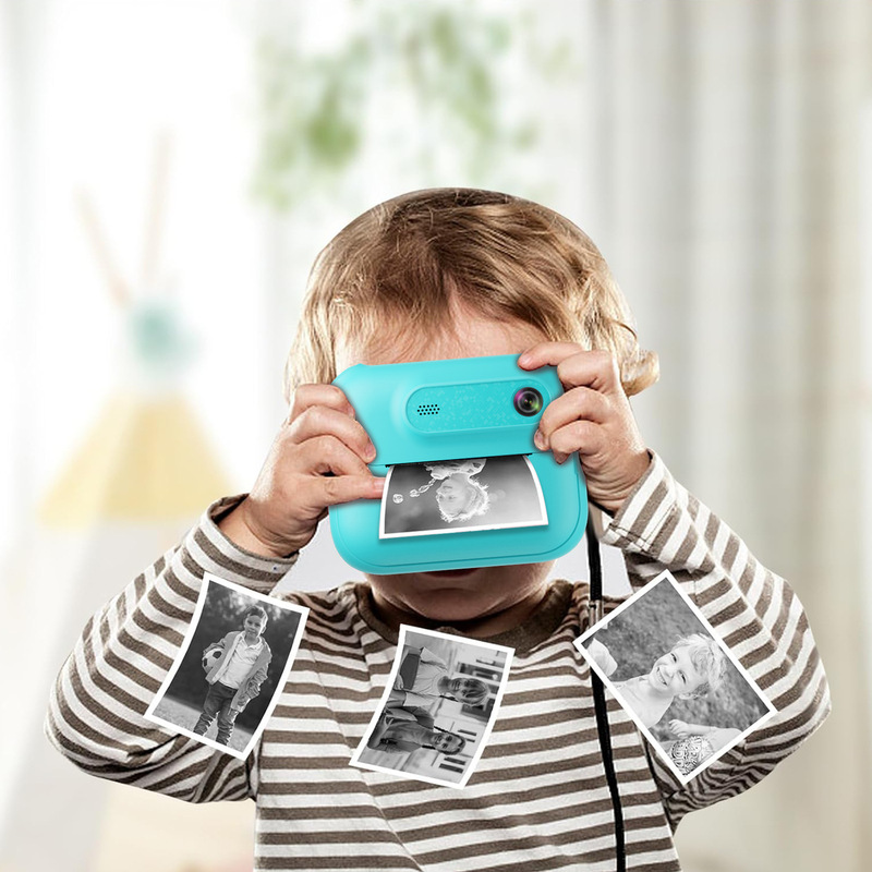 Polaroid Children's Printing Camera Cute Creative Mini Kids Toy Hd Camera Gift Cross-Border Hot Sale