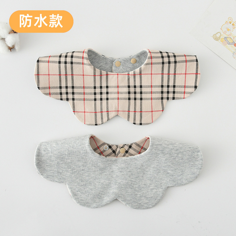 [방수면 양면] 폴리그+플라워 그레이(장식 라벨 없음)