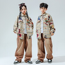 ��ͯ���賱װ�ٶ�������ը�ֳ������׶�ͯhiphop����Ůͯ��˧��װ