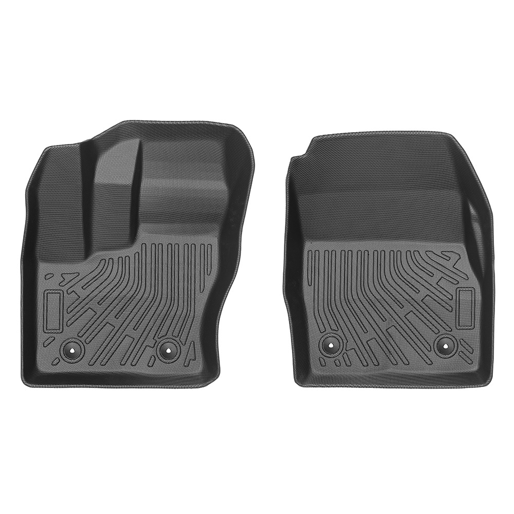 Para Ford Transit connect 2014 - 2021 TPE Foot Pads 3D All Weather Pads