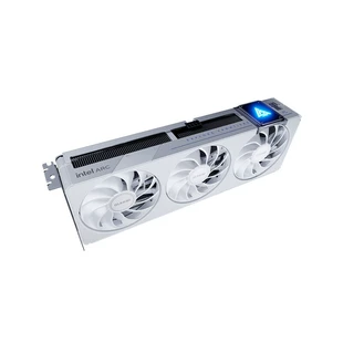 Видеокарта (Intel) Arc B570 Photon 10G OC, трёхвентиляторная белая, для игр и видеомонтажа