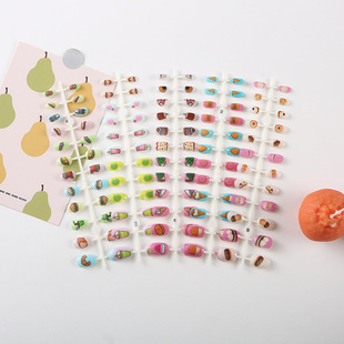 New Hot Selling Children's Armor Wear Armor Sweet Candy Series Exquisite Fashion Personality Color Manicure Foreign Trade Exclusive