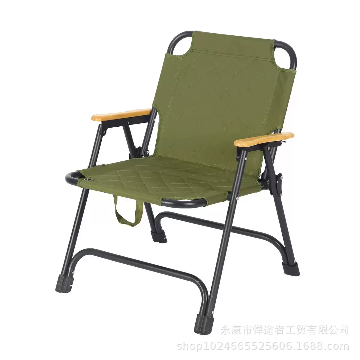 户外露营烧烤克米特加厚椅便携式钓鱼折叠椅家用阳台靠背椅