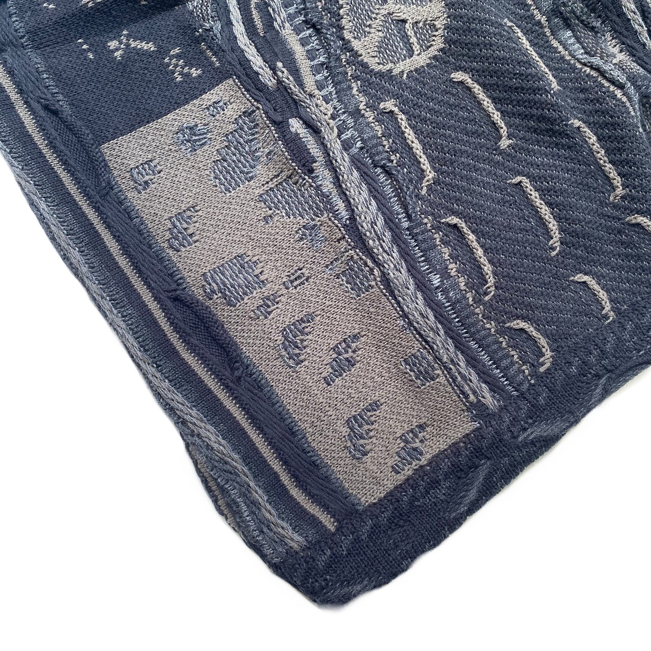 Men's Knitted Sweater Vintage Ethnic Sleeveless Pullover Vest_voghion.com