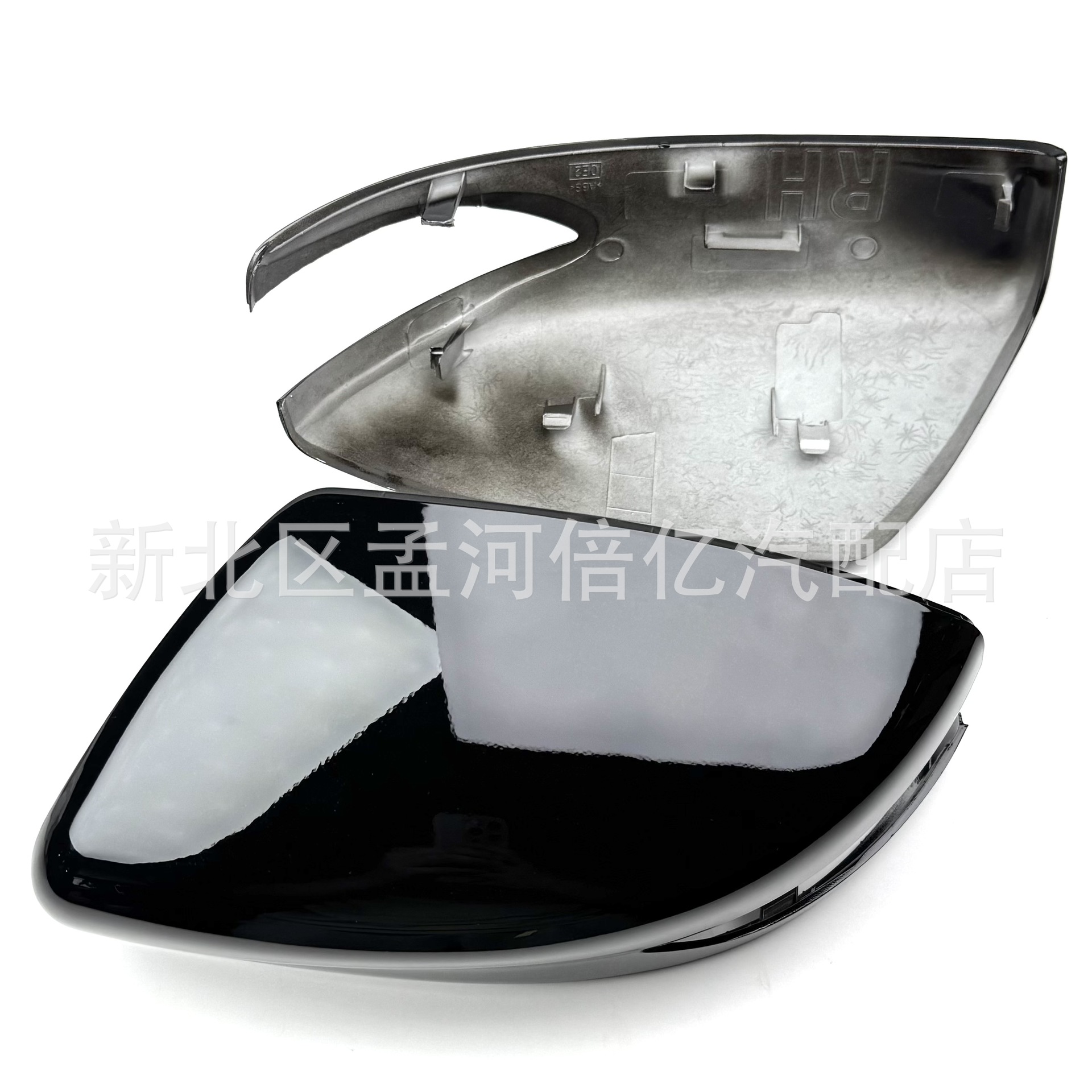 Suitable for Nissan Sylphy 12-19 Models Rearview Mirror Housing Sentra Reversing Mirror Reflector Shell Rear Cover with Light Slot