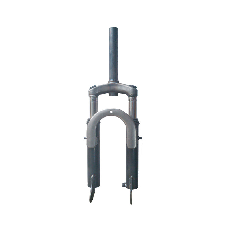 Amortiguador de choque en blanco horquilla delantera de bicicleta eléctrica horquilla delantera de aleación de aluminio horquilla delantera de bicicleta eléctrica de litio tenedor directo de fábrica