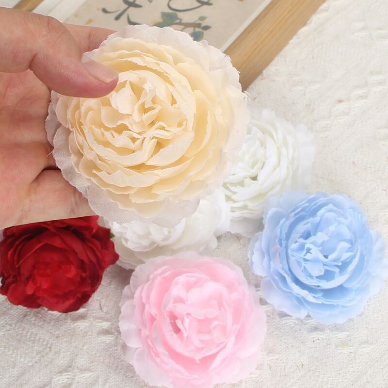Artificial Peony Flower Heads DIY Handmade Decoration Artificial Flowers Gift Box Filling Fake Flowers Home Decoration Artificial Flowers Cross-Border Artificial Peony Flower Heads DIY Handmade Decoration Artificial Flowers Gift Box Filling Fake Flowers Home Decoration Artificial Flowers Cross-Border