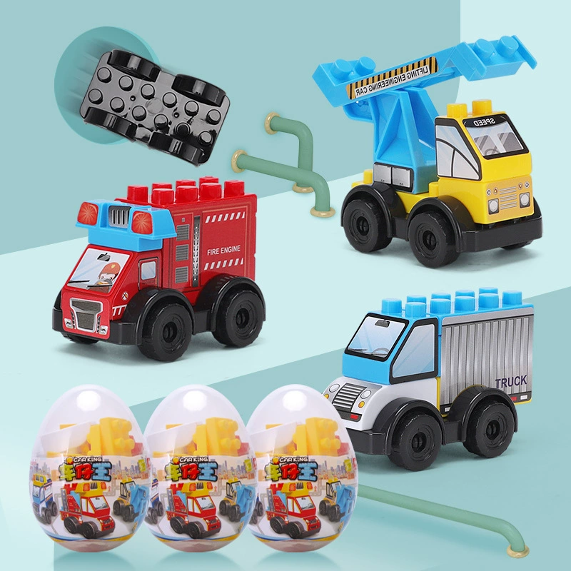 Big constructor, toy car, cute Pilsan Play Car for kindergarten, capsule toy, Birthday gift