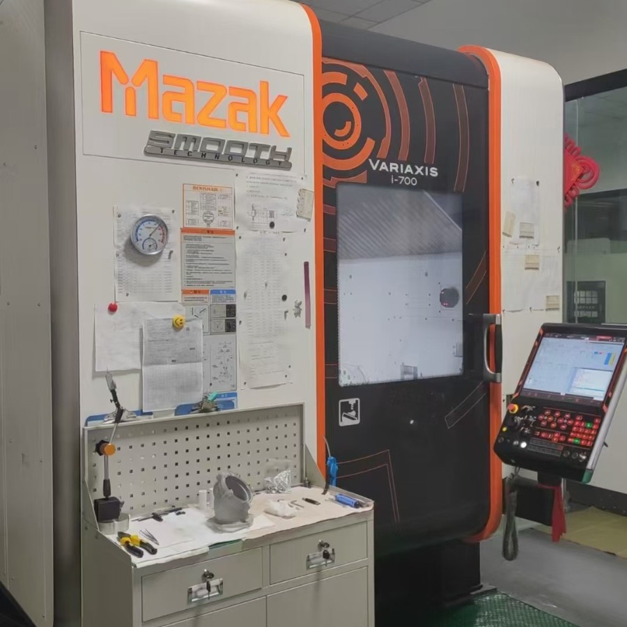 处理二手马扎克VARIAXIS i-700五轴联动加工中心BT40主轴锥度