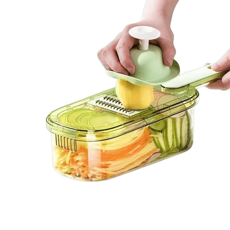多機能野菜カッター、家庭用シュレッダー、キッチン野菜シュレッダー、ジャガイモシュレッダー、手動キュウリシュレッダー|undefined