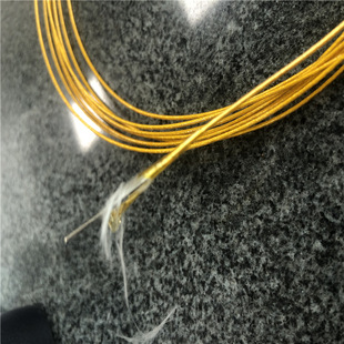 Multi-strand high temperature resistant polyimide square film coated flat wire glass fiber sintered wire 300 degree USPI wire