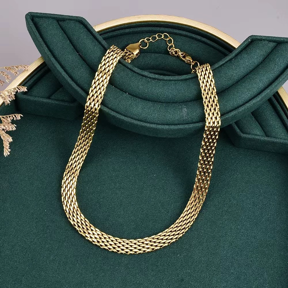 Стальная тренд- bracelet, плетёная цепь для ключей, 8мм, европейский стиль, оптовая