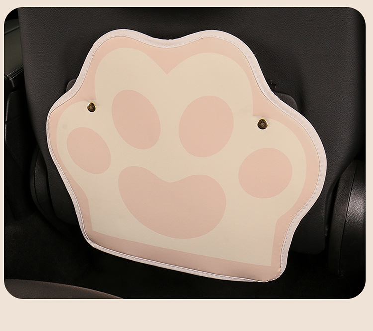 Cute Cat Paw Car Seat Back Anti-Kick Pad for Women, Universal for Rear Seats, Starting at 13 Yuan, Car Anti-Kick Pad for Rear Seats, Universal