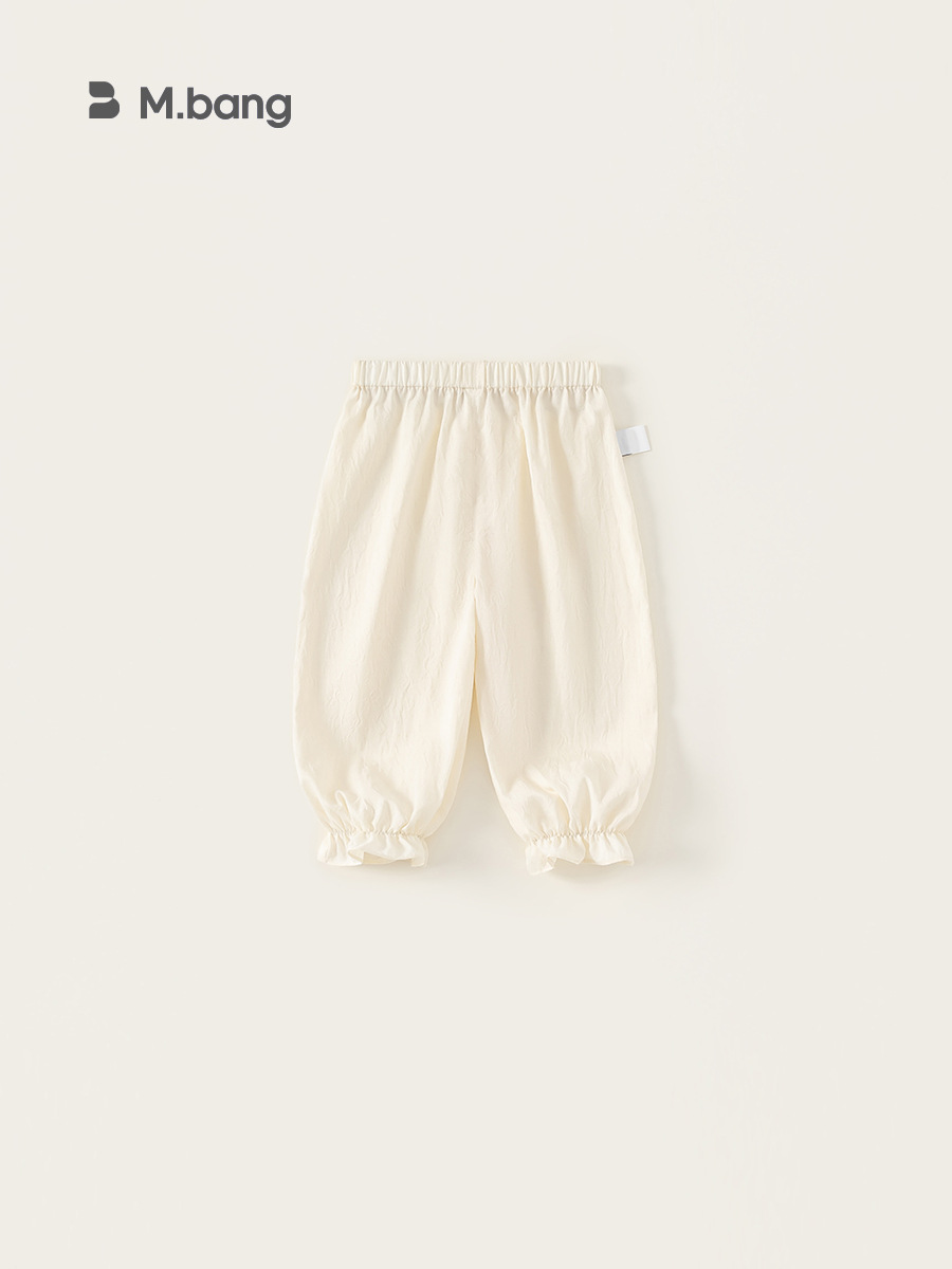 Yoobao ropa infantil pantalones de niñas 2026 nuevos pantalones de bebé a prueba de mosquitos para niños delgados pantalones casuales