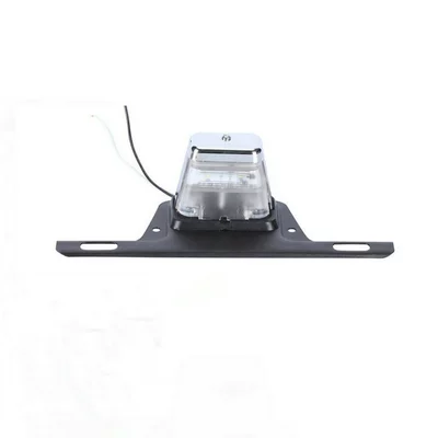 Cross-border truck 2LED license License plate lamp - 10-30v-plating-frame
