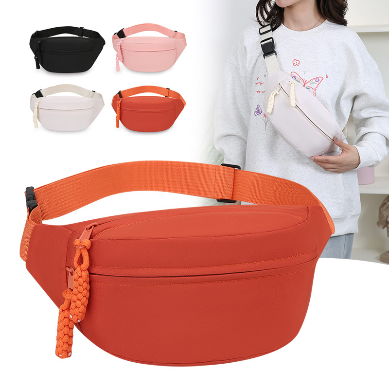 Nuevo bolso de pecho de mujer transfronterizo, gran capacidad, transporte ligero, bolso de hombro, bolso de cintura deportivo casual de moda