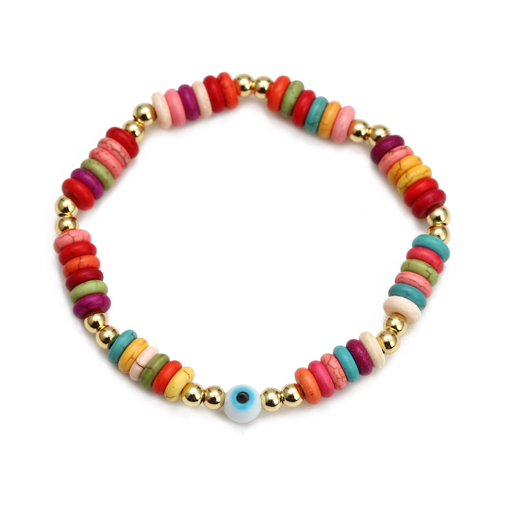 Fashion Eye turquoise Plating Bracelets 1 Piece