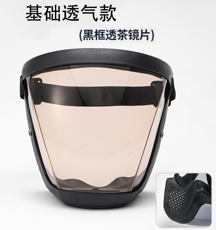 高精細透明防護マスク飛沫防止粉塵防塵労働保護ゴーグル越境メガネメーカー直販|undefined