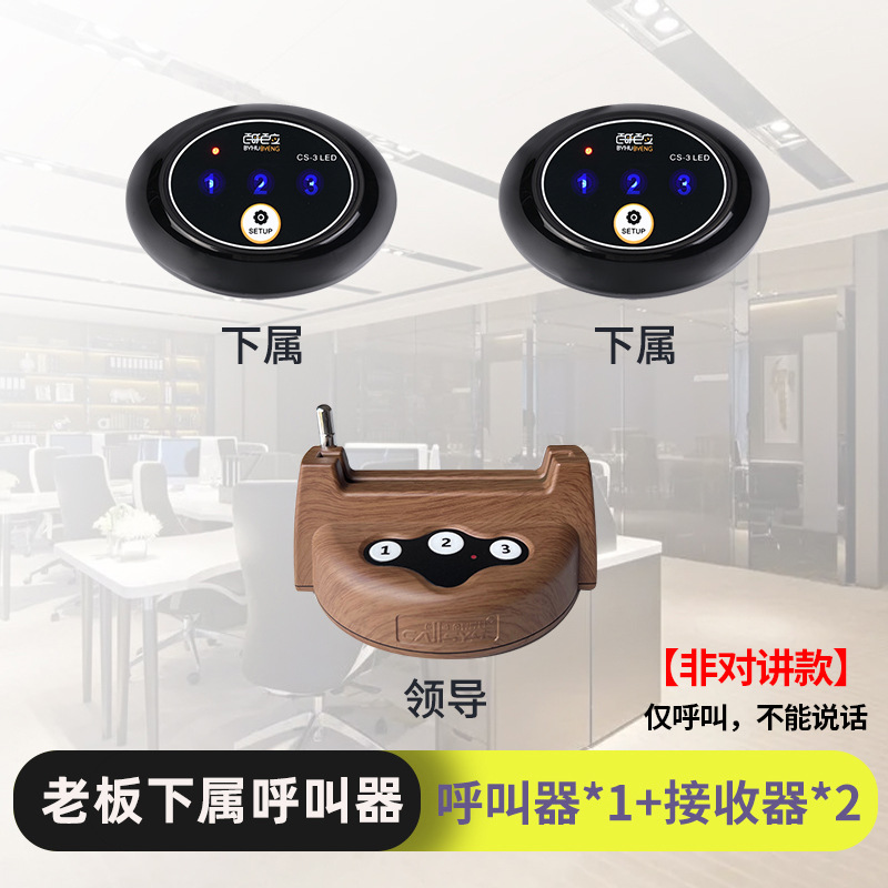 1 호출 및 2 강화 모델(1자 리더 호출 2자 하위 속편) 비인터콤 모델