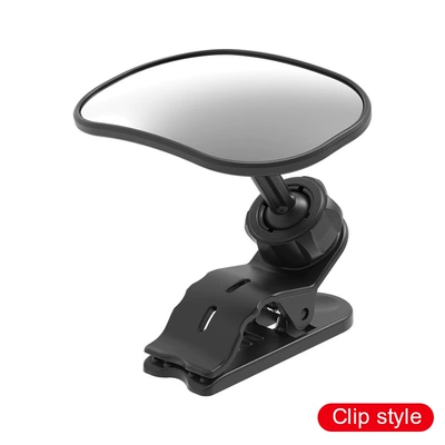 Car Baby Observation Mirror, Rear Child Seat Blind Spot Mirror, Tricycle Wide-Angle Mirror, Large Field of View Reversing Auxiliary Mirror (Large field of view rear view auxiliary mirror) - clip-style-96cm