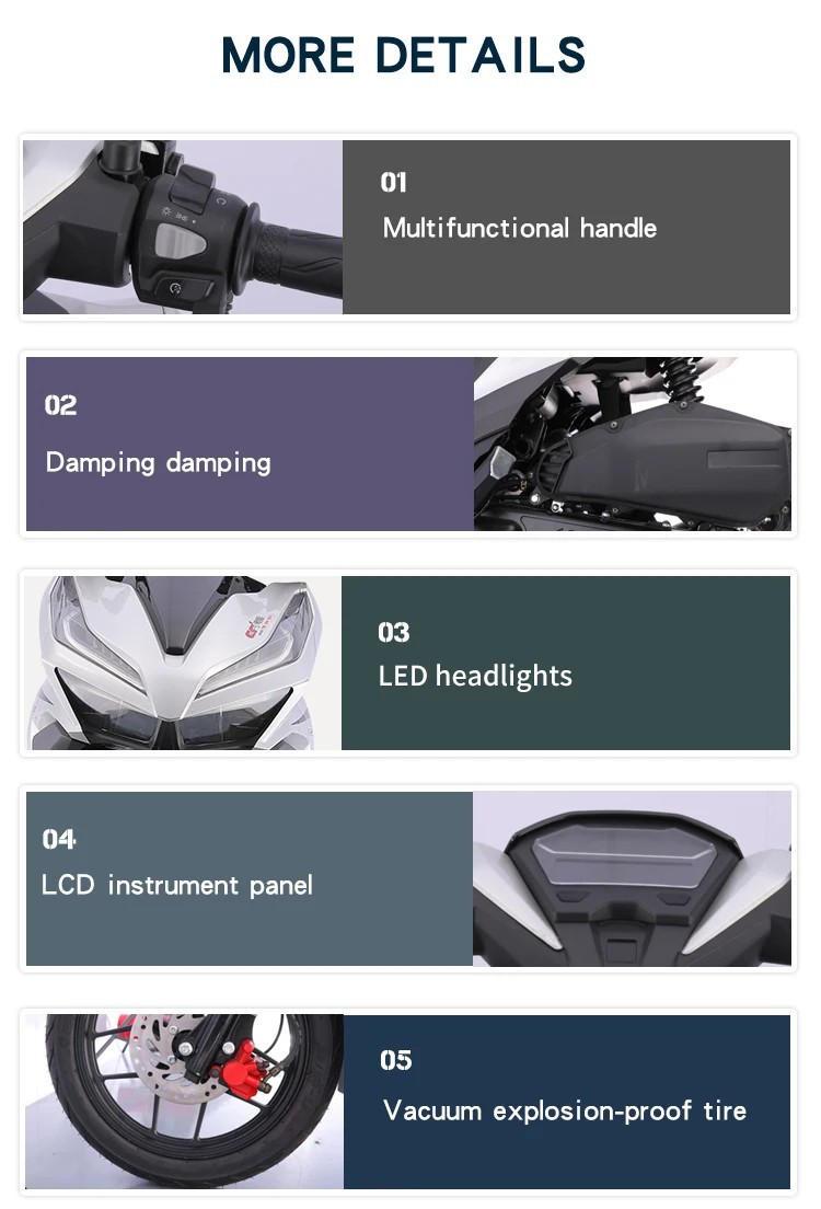 New Year's Best-Selling Cross-Border lb Motorcycle 150Cc Adult Fuel-Efficient Scooter Available for Wholesale