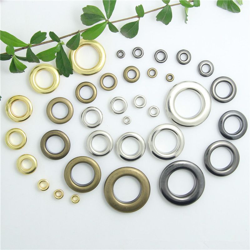 全铜鸡眼扣打孔铆钉空心钉气眼扣安装工具眼鞋眼扣皮带孔吊牌扣眼