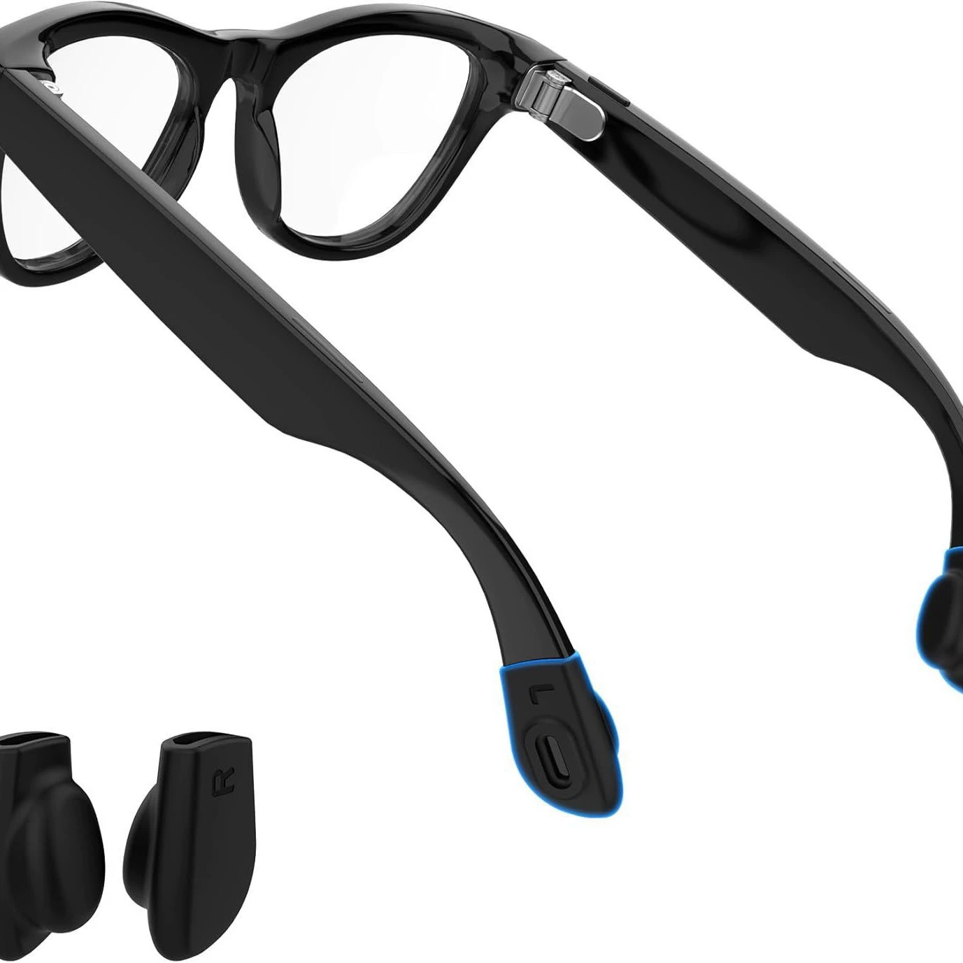 Солнцезащитные очки совместимые с Rayban, силиконовые аксессуары, ушные зажимы