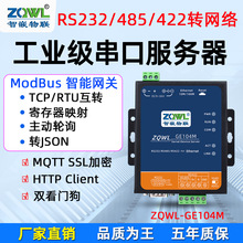 ���ڷ�����1·RS232/422/485�D��̫�Wģ�KHTTP�����D�W��ͨӍMQTT