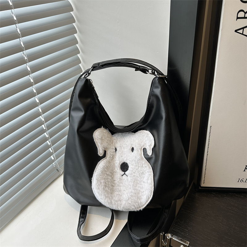Bagos lindos para perros, bolsas para mujeres 2024, nueva moda, mochila de estilo académico coreano, mochila de hombro de gran capacidad