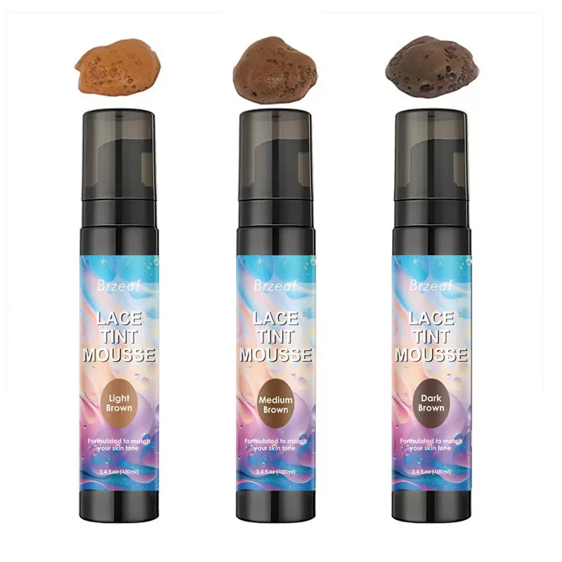 Luxfume蕾丝染色慕斯摩丝泡沫假发头套Lace tint mousse