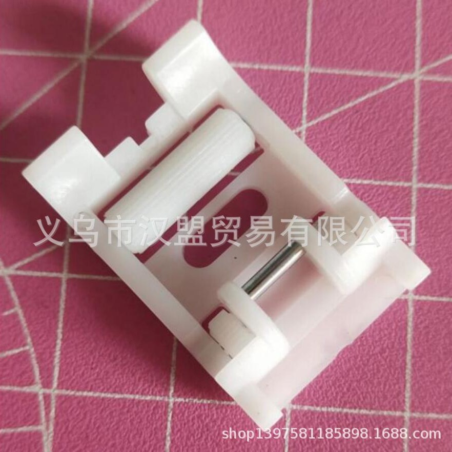 家用缝纫机压脚铁氟龙滚轮压脚皮革滚轮压脚铁氟龙缝纫压脚7314PW