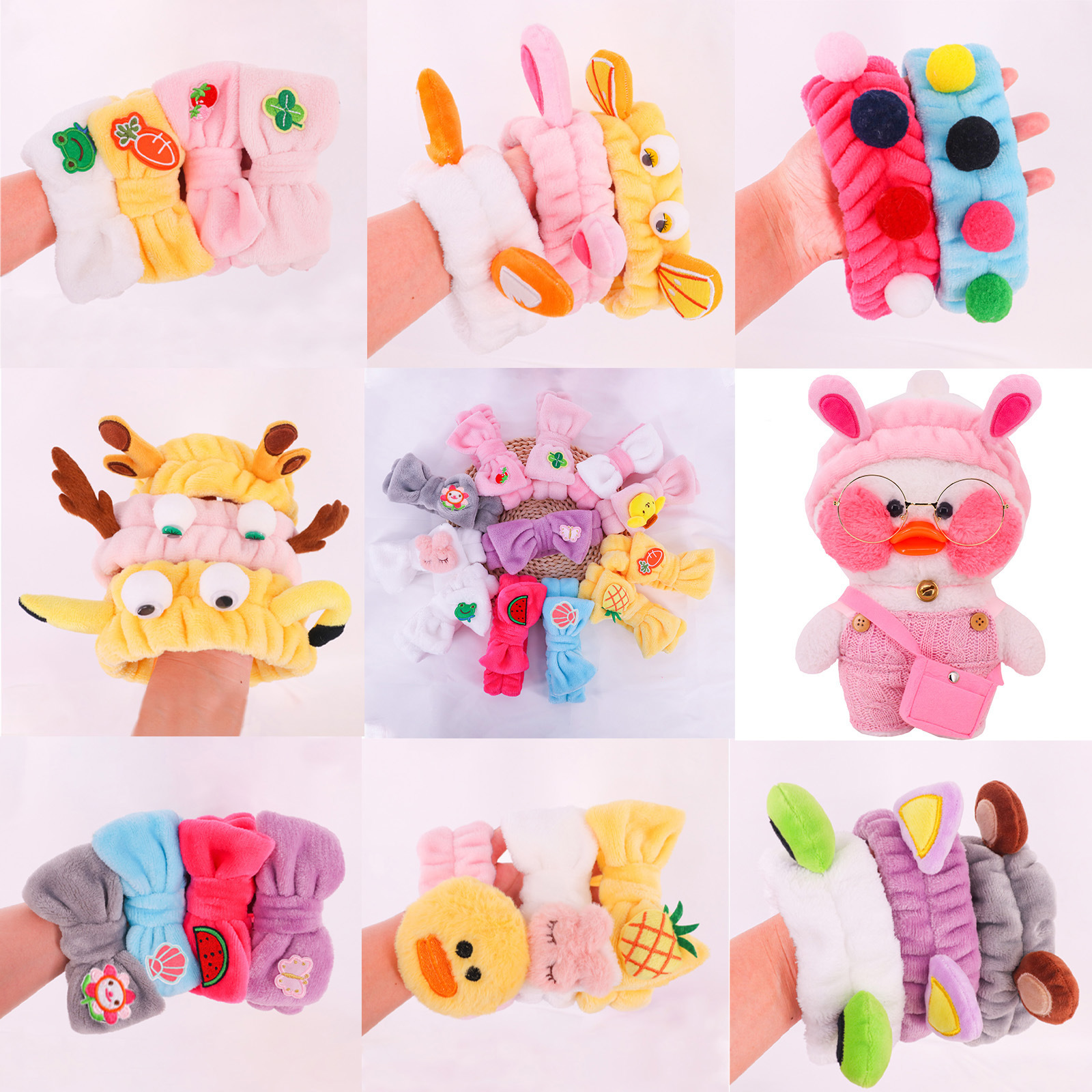 Nueva 30cm pequeño pato amarillo felpa juguete Ropa Accesorios lindo peluche muñeca animal muñeca juguete de los niños