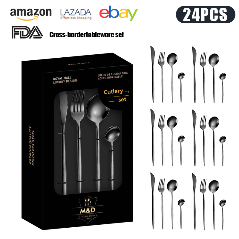 티타늄 블랙 24점 세트 [윈도우 박스]