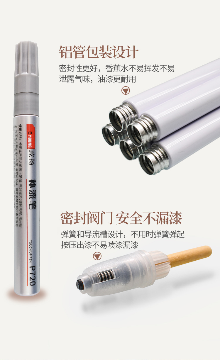 Glasses Paint Repair Pen, Paint Chipping Repair, Scratch Repair, Special Paint Pen for Paint Touch-Up, Non-Fading Paint Repair, Car Paint Restoration