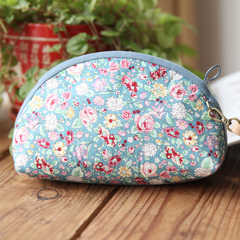 2024 verano patchwork nuevo embrague bolso femenino hecho a mano bricolaje no bordado simple hecho a mano bolso pequeño hecho a mano bolso de media luna