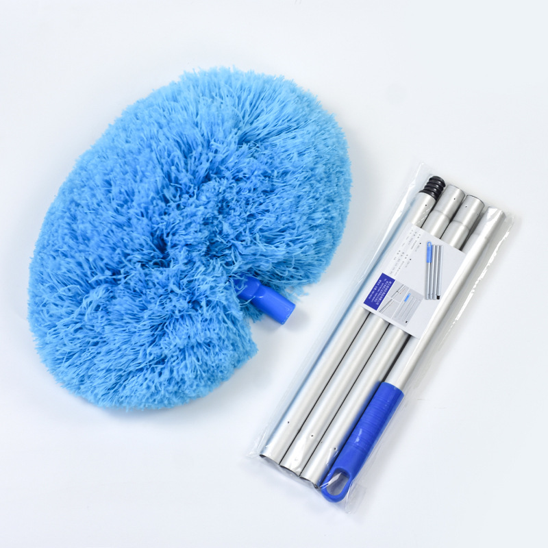 Amazon aleación de aluminio anillo de empalme eliminación de polvo limpieza de polvo techo artefacto limpieza plumero redondo
