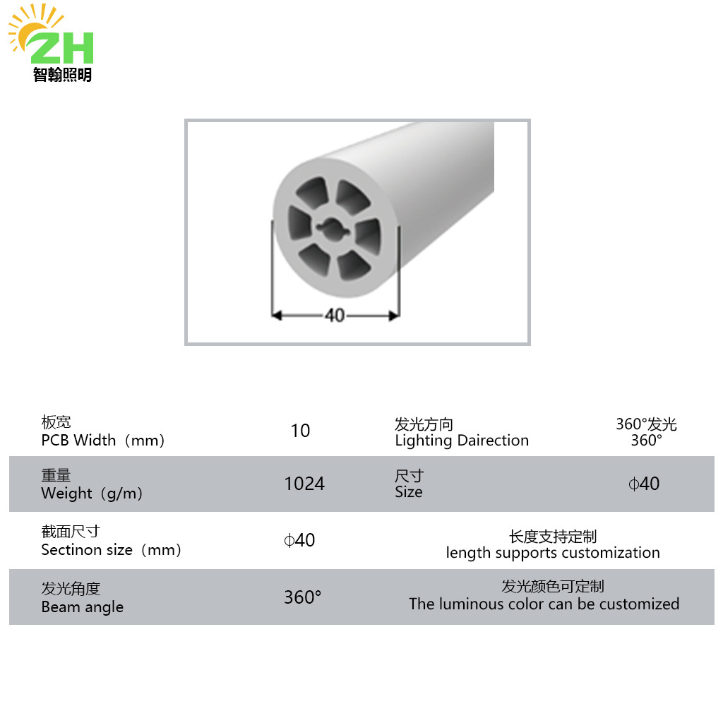 360 grados redondo de silicona lámpara luminosa lámpara de manguera redonda LED flexible lámpara de neón tubo de luz barra de neón