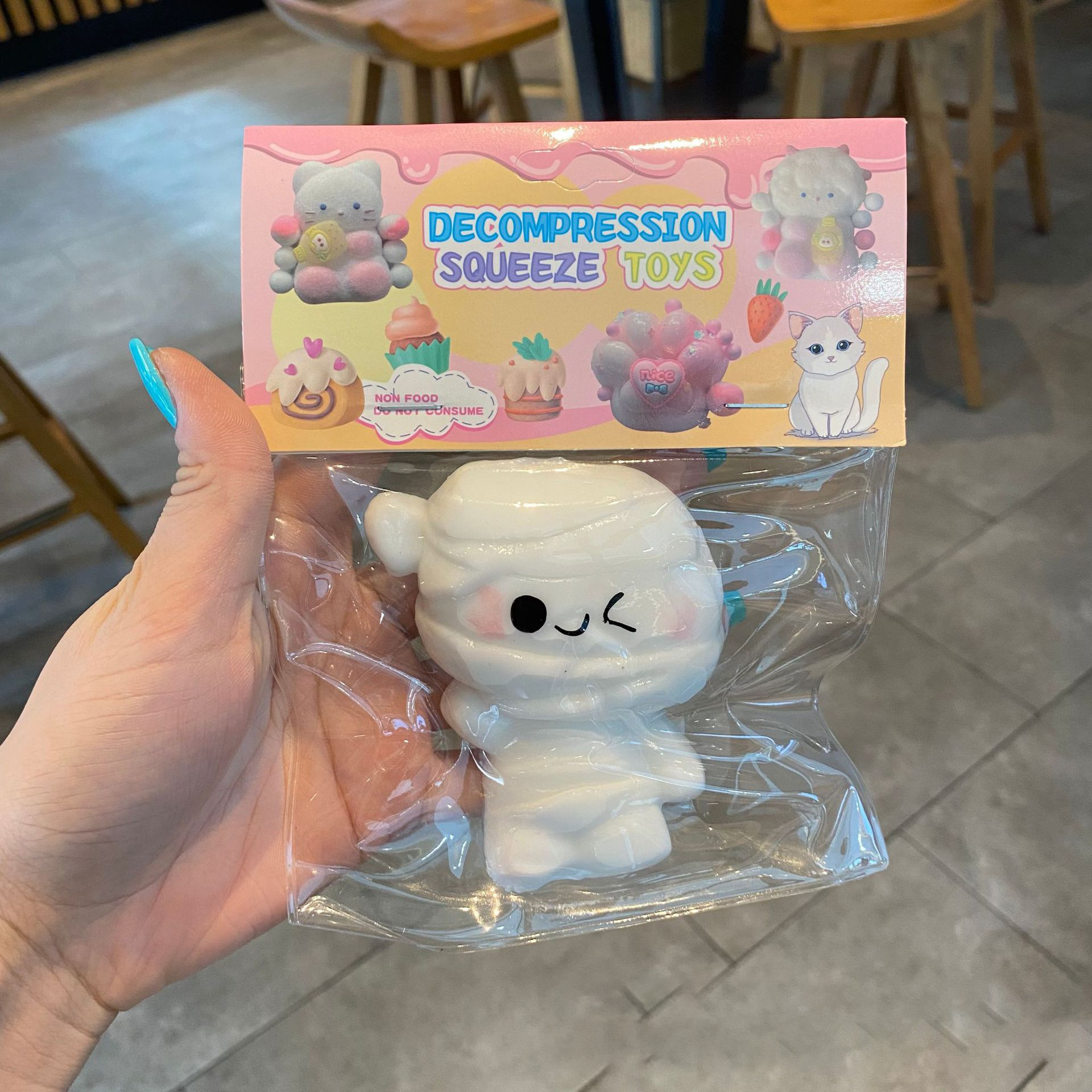 Niños no tóxicos juguetes de rebote lento descomprimir la sensación de barro gelatina de silicona de alto valor facial